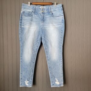 Buckle BKE Payton Jeans Denim Universal Fit Mid Rise Ankle Skinny Women's 34x27